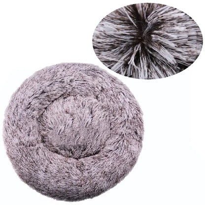 Comfortable Soft Plush Round Pet Bed