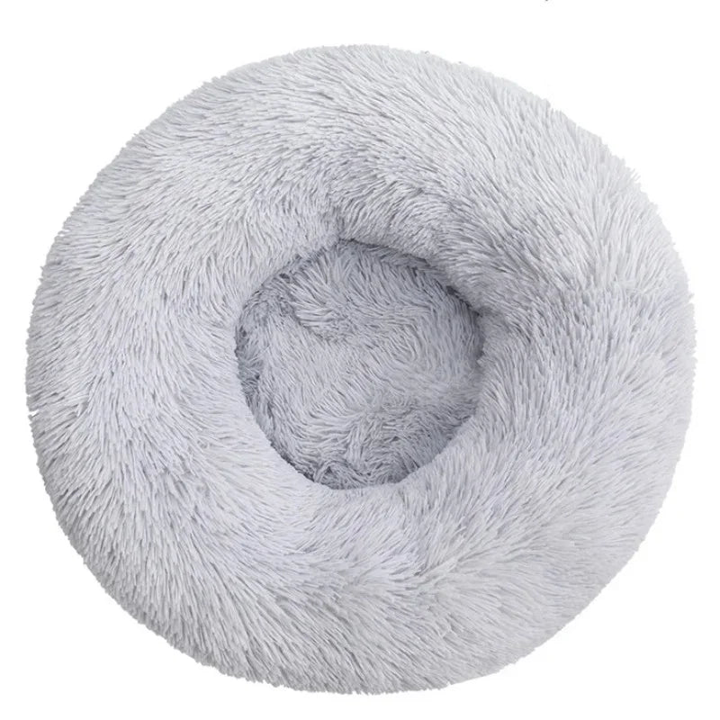Comfortable Soft Plush Round Pet Bed