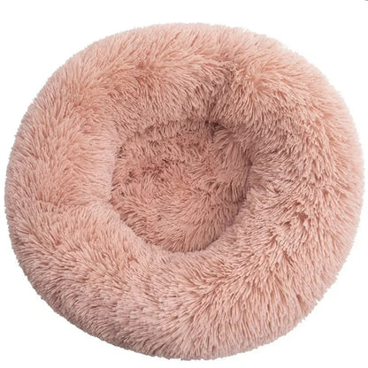 Comfortable Soft Plush Round Pet Bed