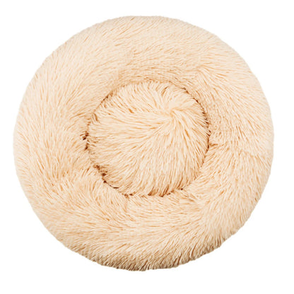 Comfortable Soft Plush Round Pet Bed