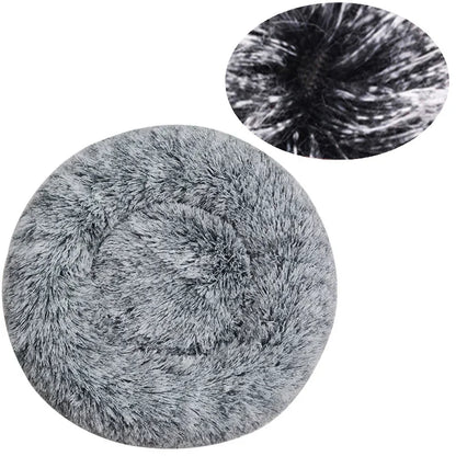 Comfortable Soft Plush Round Pet Bed