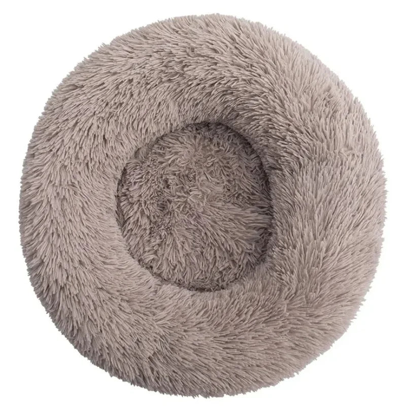 Comfortable Soft Plush Round Pet Bed