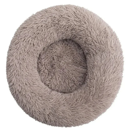 Comfortable Soft Plush Round Pet Bed