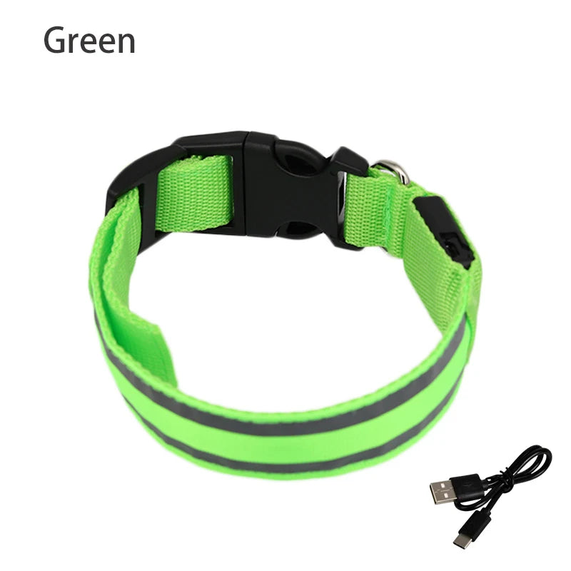 Pet Safety Lighting Reflective Collar