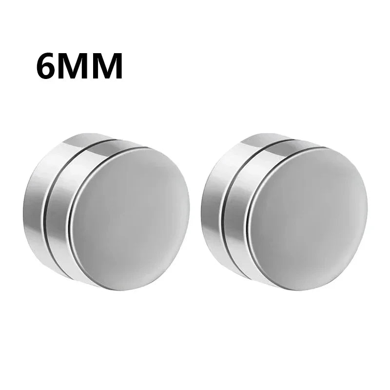 Two silver round objects with '6MM' text on a white background